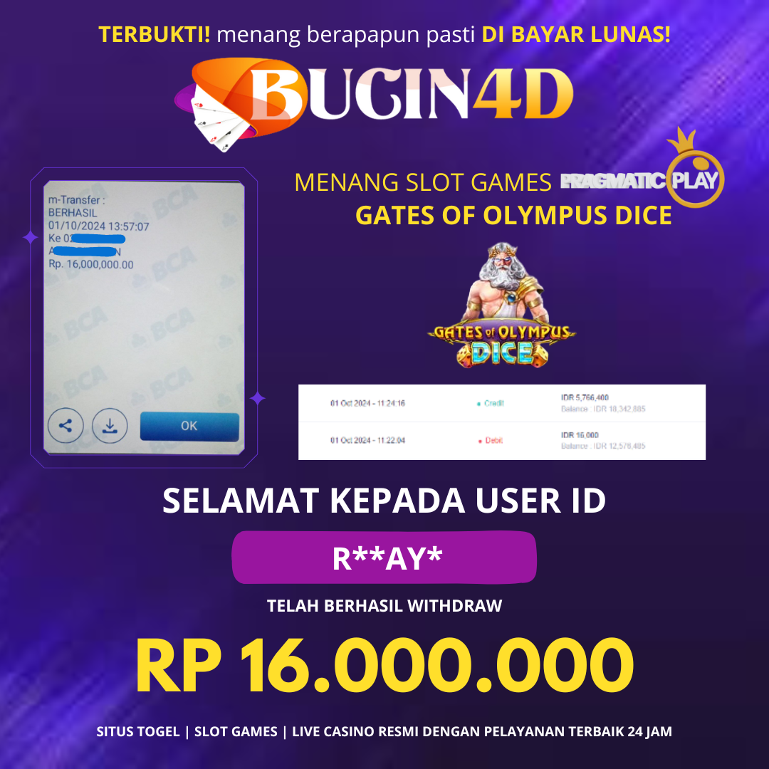 BUKTI JP SLOT PRAGMATIC PLAY