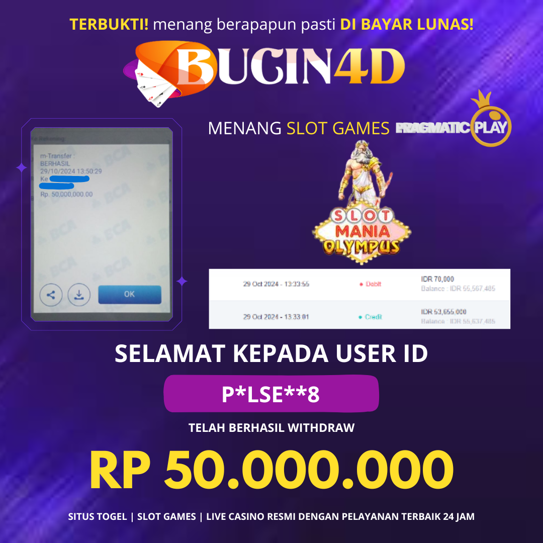 BUKTI JP SLOT PRAGMATIC PLAY