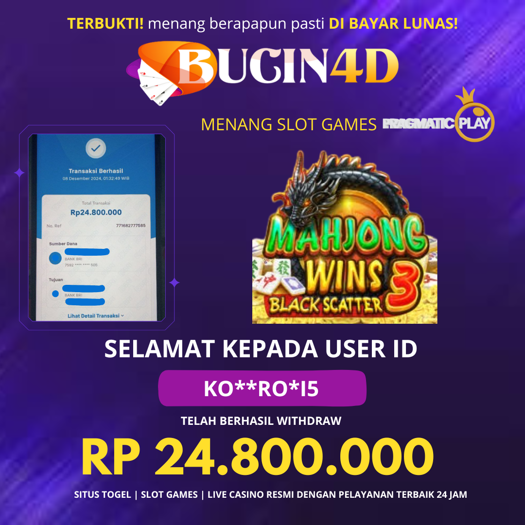 BUKTI JP SLOT PRAGMATIC PLAY